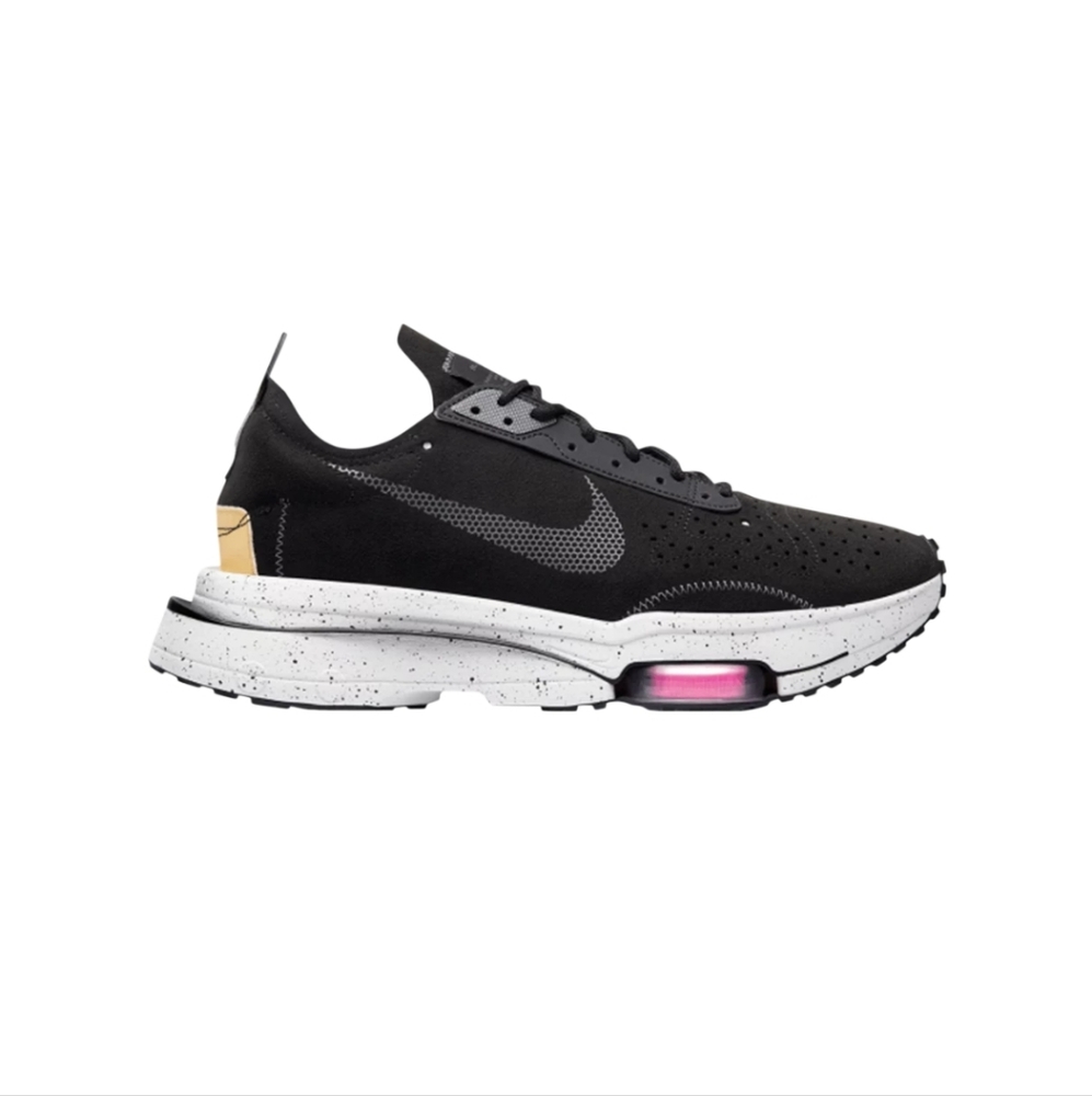 Nike Air Zoom Type Leather Black Hyper Pink Athletic Sneaker Shoe Men's 7